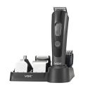 VGR V-175 Professional Cord & Cordless Grooming Kit with 5 Guide Combs Runtime: 150 min Trimmer for Men (Black)...