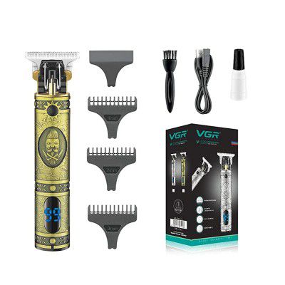 VGR V-228 Professional Hair Clipper with LED display Runtime: 180 min Trimmer for Men