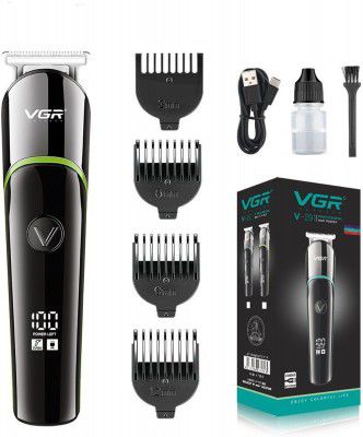 VGR V-291. Trimmer 120 min  Runtime 4 Length Settings (Green)