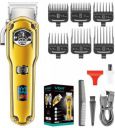 VGR V-693 Trimmer 150 min Runtime 6 Length Settings  (Gold)...
