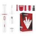VGR V-725 Professional 4-in-1 Women Grooming Kit Shaver for Face...