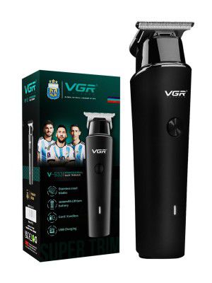 VGR V-933 Professional Corded & Cordless Hair Trimmer for Men with 500 min Long Runtime | 1-Year Warranty
