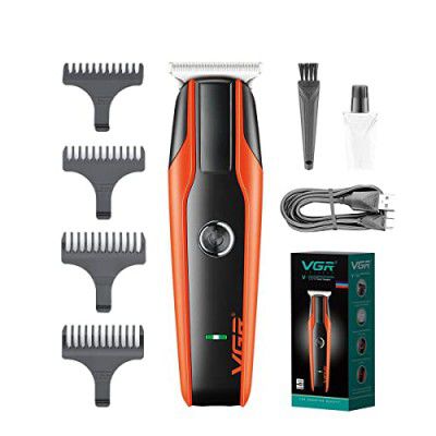 VGR V-999 Professional Rechargeable Cordless Beard Hair Trimmer Kit with Dual Motor, Battery 120 minutes Runtime