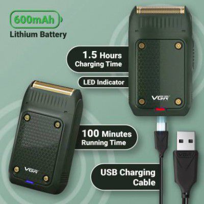 VGR VL-353 Limited Edition  Shaver For Men (Green)