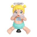 VGRASSP Beautiful Baby Doll with Light and Music - Battery Powered Bump and Go Action Toy Doll for Kids 3 Year Old and Above - Color As Per Stock...