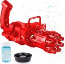 VGRASSP Bubble Launcher Machine Gun Toy | 8 Hole Bubble Maker for Kids with Soap Solution...