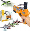 VGRASSP Catapult Toy Airplane, Pistol Shooting Game Toy Gun Air Battle Glider Airplane Launcher Toy for Kids...
