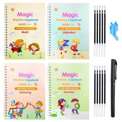 VGRASSP Magic Writing Copybook Doodle and Scribble Toy Book 