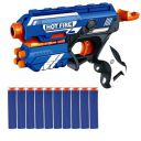 vGRASSP Toy Gun for Kids Boys - Manual Foam Blaster Gun - Safe afor kind Long Range - 10 Soft Bullets (Multicolour)...
