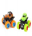 VGRASSP Mini Monster Trucks Friction Powered Cars for Kids, Toddler Toys Inertia Car Toys (Stunt Car Pack of 2)...