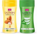 VI-JOHN Saffron Aloe vera & Milk Almond Body Lotion Deep Care Moisturization (500 ml)...