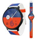 Vibez by Lifelong Fusion Smart Watch, 1.39” HD Display (VBSW2277, Orange & Blue)...
