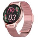 Vibez by Lifelong Luxury Smart Watch for Women - Emerald Rose Gold Smartwatch with Metal Strap, 1.39 Inch HD Display...