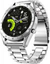 Vibez by Lifelong Sigma Luxury Smartwatch with Metal Case & Stainless-Steel Strap Smartwatch  (Black Strap, Free)...