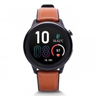 Vibez by Lifelong Xena Smartwatch for Men with HD Display| ECG+PPG|Body Temprature|24x7 Heart Rate & SpO2 Tracking| Sports Mode|IP68|10 Days Battery Backup(VBSWW216, 1 Year Warranty, Black)