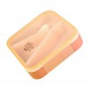 Vibgyor Vibes Modern Designer Square Leak Proof 850 Ml Lunch Box (Ramdom Color)...