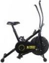 Vicky Air Bike with Moving Handle Dual-Action Stationary Exercise Bike  (Black)...