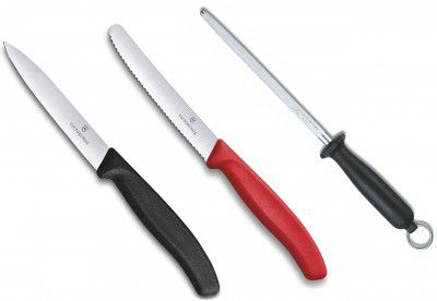 Victorinox Knife Sharpener 20cm&Victorinox Kitchen Knife 