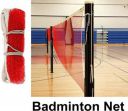 VICTORY Badminton Net , Badminton Net Nylon, Super Special Quality Badminton Net  (Red)...