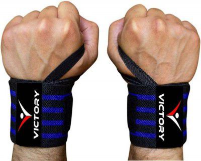 VICTORY Professional Wrist Wrap Band , Wrist Strap For Gym and Fitness Wrist Support