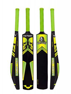 VICTORY Turf Cricket Bat for Adults Hard Plastic Bat Full Size Tennis Cricket Bat - (Size-8)
