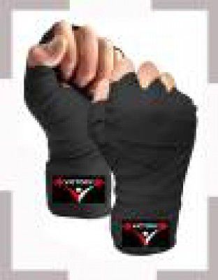 VICTORY Wrap Gym & Fitness Gloves  (Black)