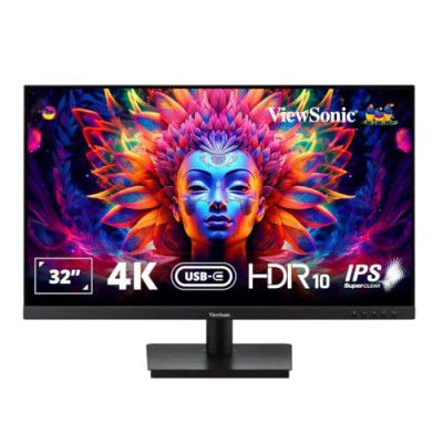ViewSonic 32" 4K Uhd 3840X 2160 Pixels Hdr10 IPS Va3209U-4K Wide Monitor