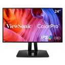 ViewSonic Colorpro Professional LCD Monitor Vp2468A 24 Inch (60.45 Cm) 1920 x 1080 Pixels, 4-Side Frameless, Fhd, IPS Panel, 100% Srgb, Adv. Ergonomics, Dp in&Out, Hdmi, Type C - 65W Chargeback, Black...
