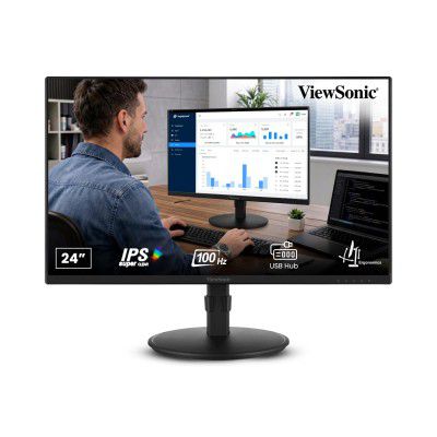 ViewSonic VG2408 24" Full HD 1920x1080 IPS Monitor
