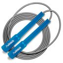 Vifitkit Skipping Rope for Men and Women, Jump Rope With Adjustable Height for Exercise, Gym, Sports, Lightweight, Tangle-Free Design (Blue & Grey)...