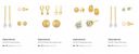 Vighnaharta Golden Studs and Earring Upto 90% Off...