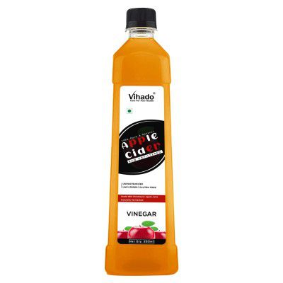 Vihado Raw Apple Cider Vinegar with Mother of Vinegar | Raw , Unfiltered , Unpasteurized - 250 ml