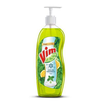 Vim Dishwash Anti Smell Liquid, Pudina - 750 ml 