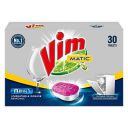 Vim Matic Dishwash All-In-One Tablets | Suitable For All Dishwashers | With Powerful Enzymes To Cut Through Grease And Tough Stains...