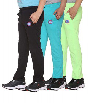 VIMAL JONNEY Boys Regular Fit Track pants(Pack of 3)