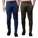 VIMAL JONNEY Dryfit Solid Lycra Trackpants for Men (Pack of 2)...