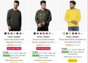 Vimal Jonney Men Sweatshirt & Hoodie Starts @169 + 5% off Coupon...