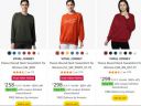 Vimal Jonney Women Sweatshirt & Hoodie Starts @245 + 5% off Coupon...