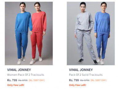 Vimal Joorney Womens Tracksuits @₹799