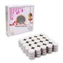 ViMe Light Up Your Home with Decorative Tea Candles Create a Warm Glow Cozy Atmosphere Charming Candlelight Add a Touch of Warmth Pack of 100 Tea Candles...