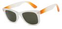 Vincent Chase By Lenskart | White Orange Green Full Rim Square | Branded Latest and Stylish Sunglasses | Polarized and 100% UV Protected | Men & Women | Large | VC S5147/P...