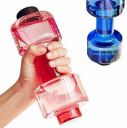 VINMOT Modern Stylish Dumbbell Shape Water Bottle for GYM and Outdoor 750 ml Bottle  ...
