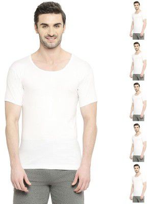VIP Bonus Knit Shrunk Men's AntiMicrobial Cotton Vest for Men | Combo Pack