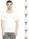 VIP Bonus Knit Shrunk Men's AntiMicrobial Cotton Vest for Men | Combo Pack...