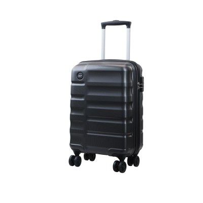 VIP Ceptor Pro Ultra Strong Polycarbonate Hard Sided Cabin Luggage Spinner Suitcase Dual 8 Wheels