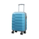 VIP Ceptor Pro Ultra Strong Polycarbonate Hard Sided Cabin Luggage Spinner Dual Wheels with Anti-Theft Zipper (Cabin, 55cm, Oscar Blue)...