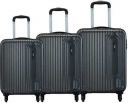 VIP Large Cabin & Check-in Luggage (79 cm) - Trace Strolly Set 55+65+75 360 Mcd...