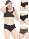 VIP Men's Cotton Solid (Pack of 4)...