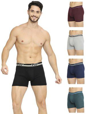 VIP Men's Cotton Solid (Pack of 5)