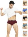 VIP Men's Cotton Solid (Pack of 6) (Brief_Assorted...
